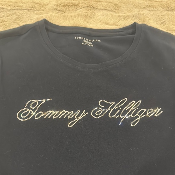 Tommy Hilfiger Dark Blue Short Sleeve Tee NWOT - Picture 4 of 4